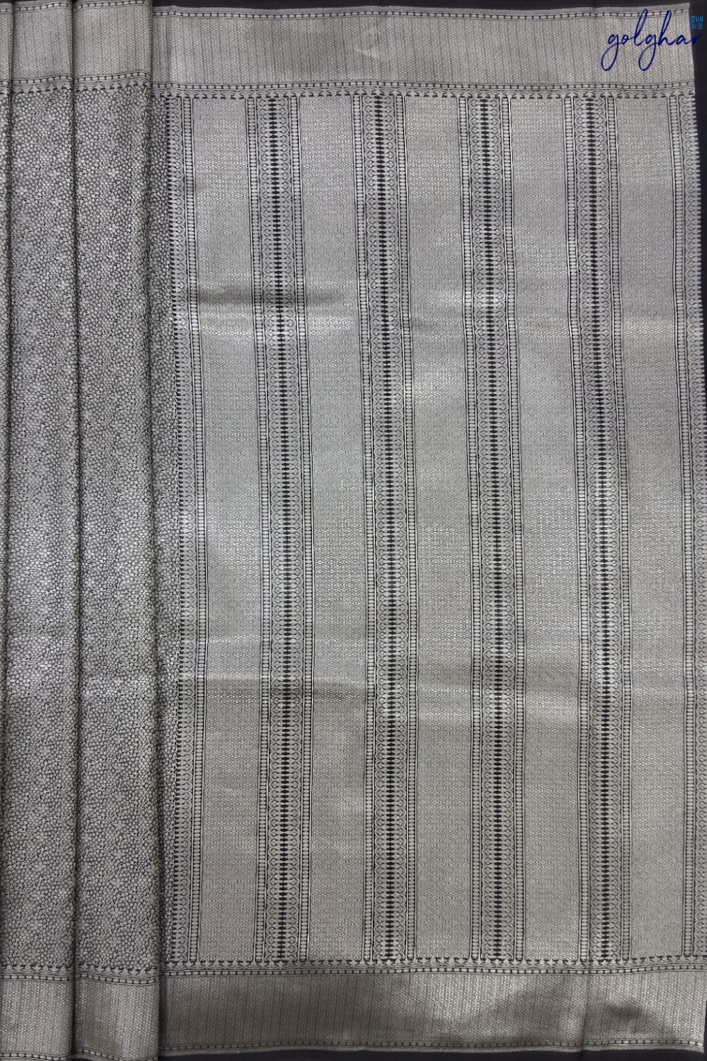 Liva Black Handloom Banarasi Saree