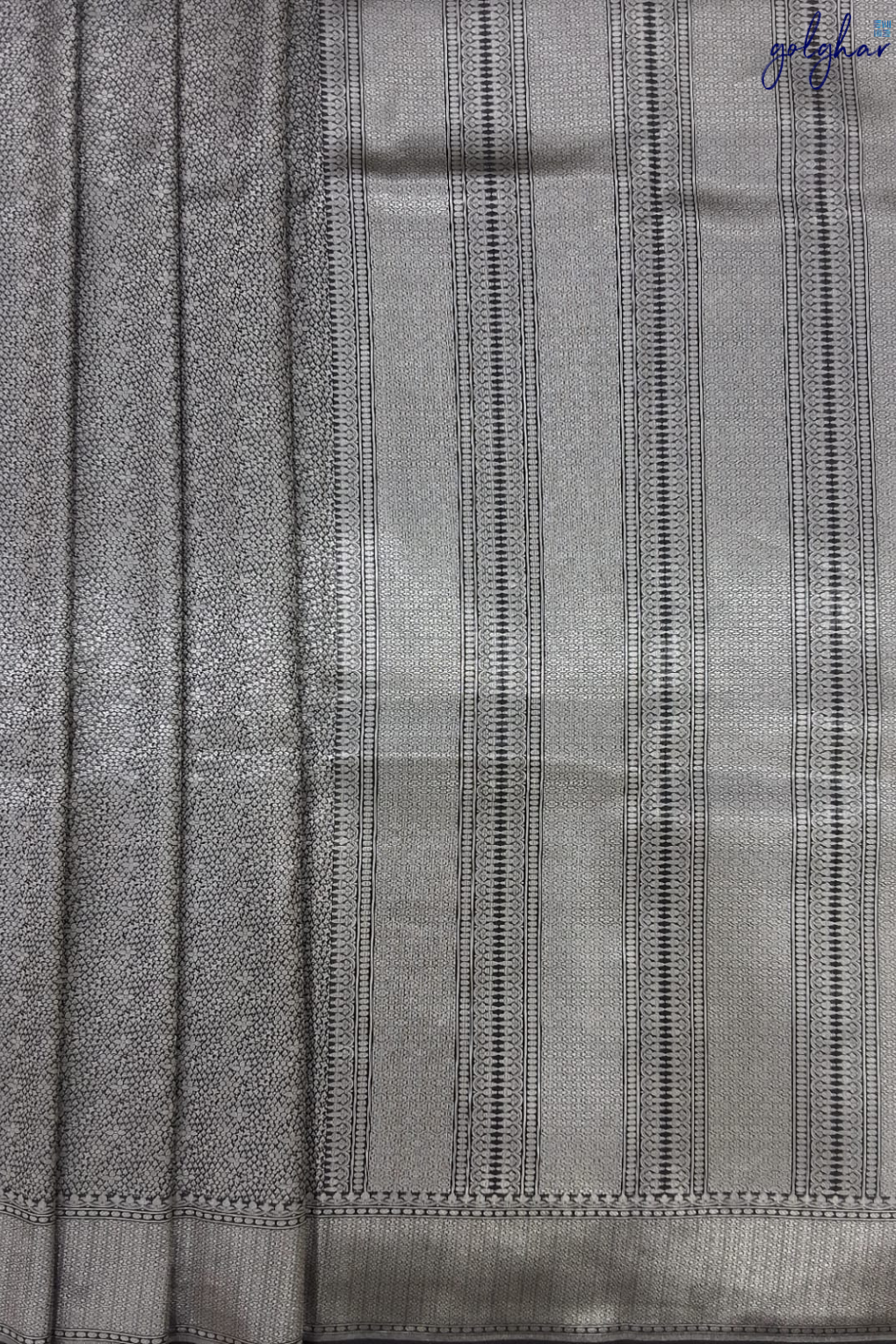 Liva Black Handloom Banarasi Saree