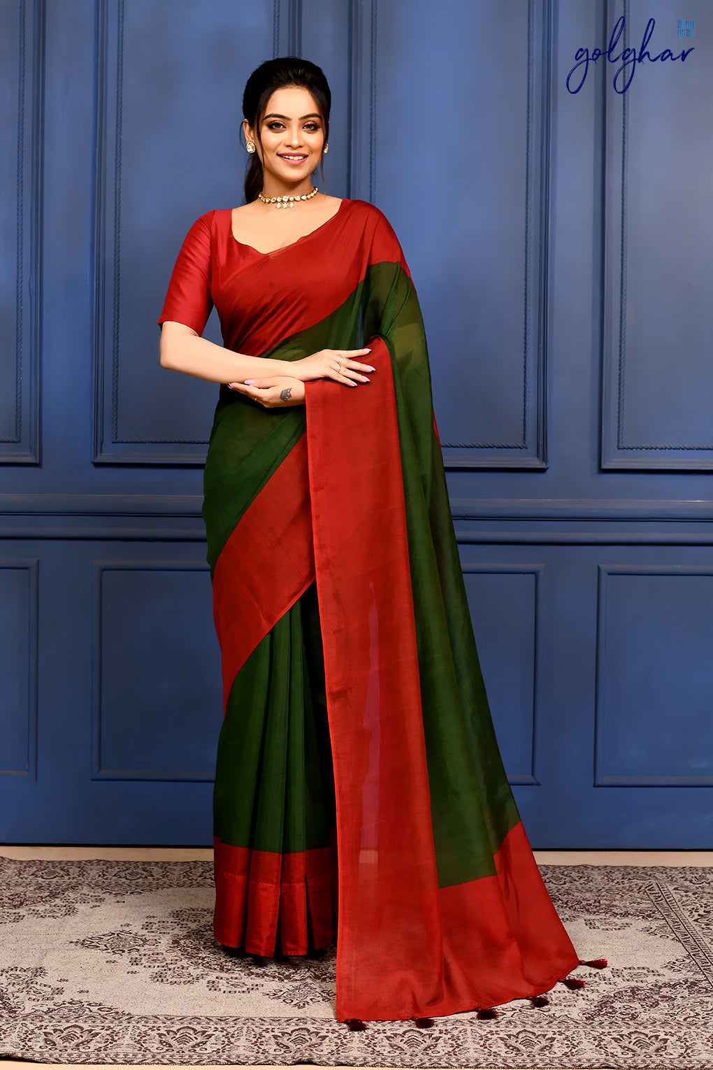 Classic Maroon (Blouse)