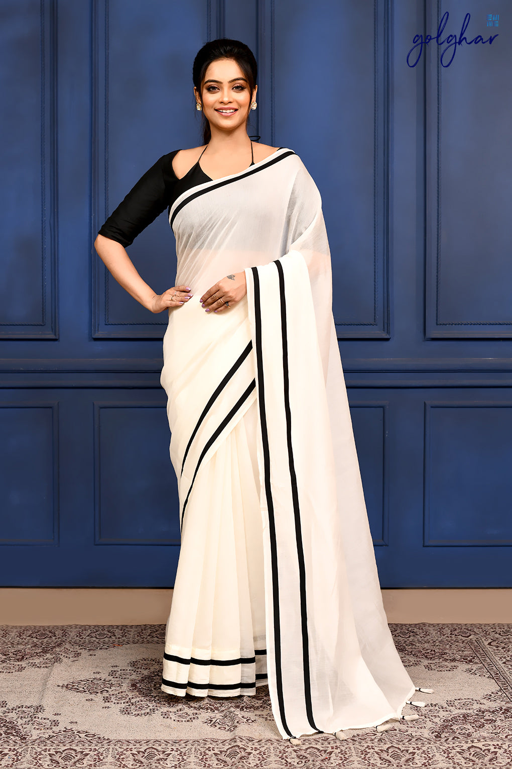 Yin Yang (Saree)
