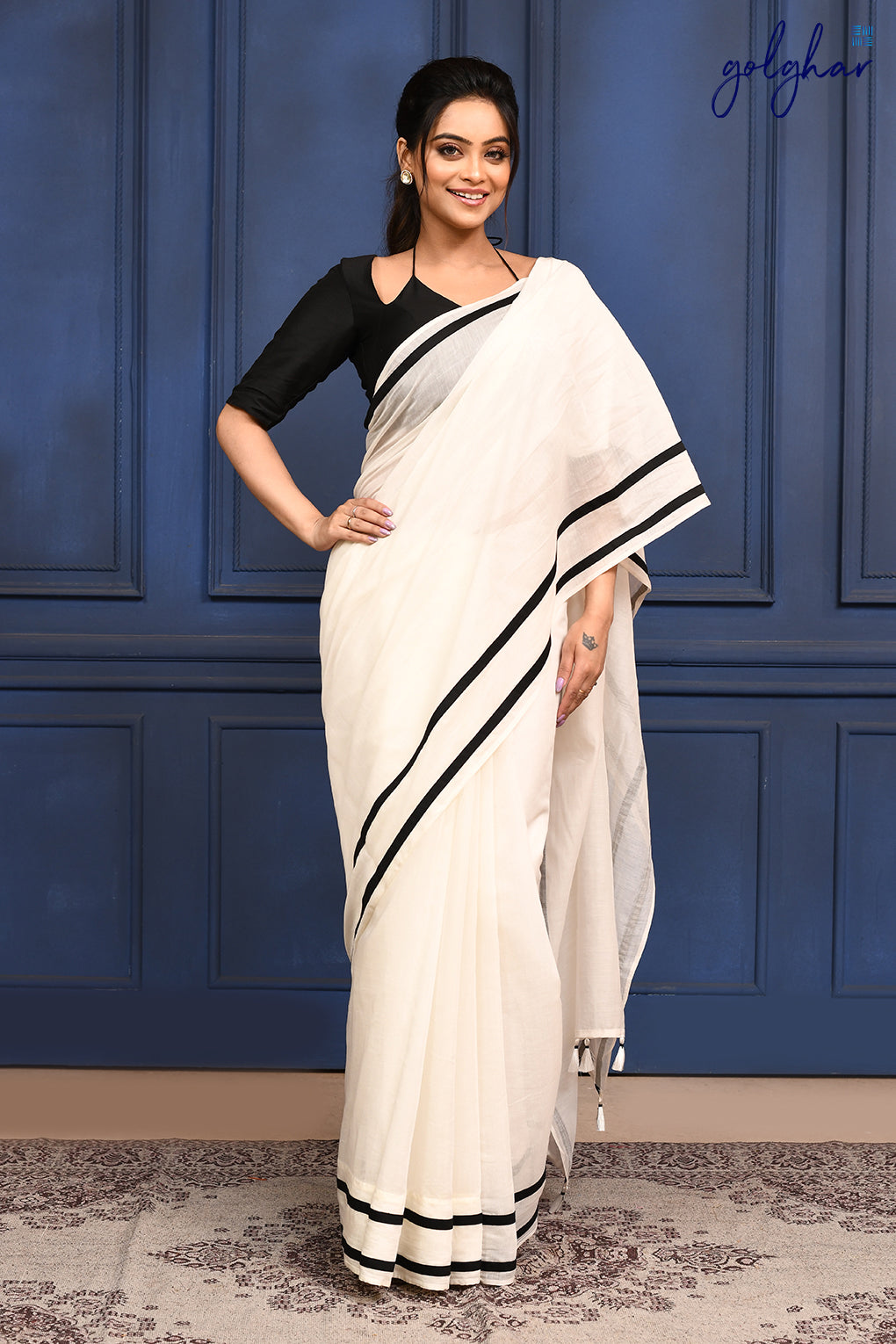 Yin Yang (Saree)