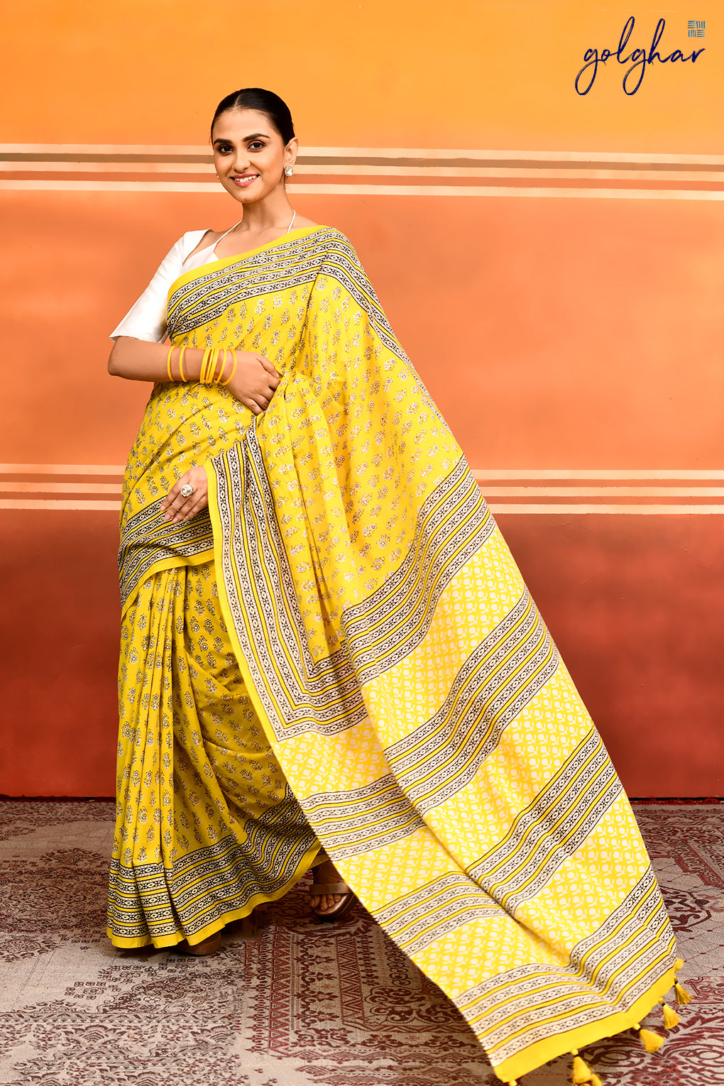 Lemon Zing (Saree)