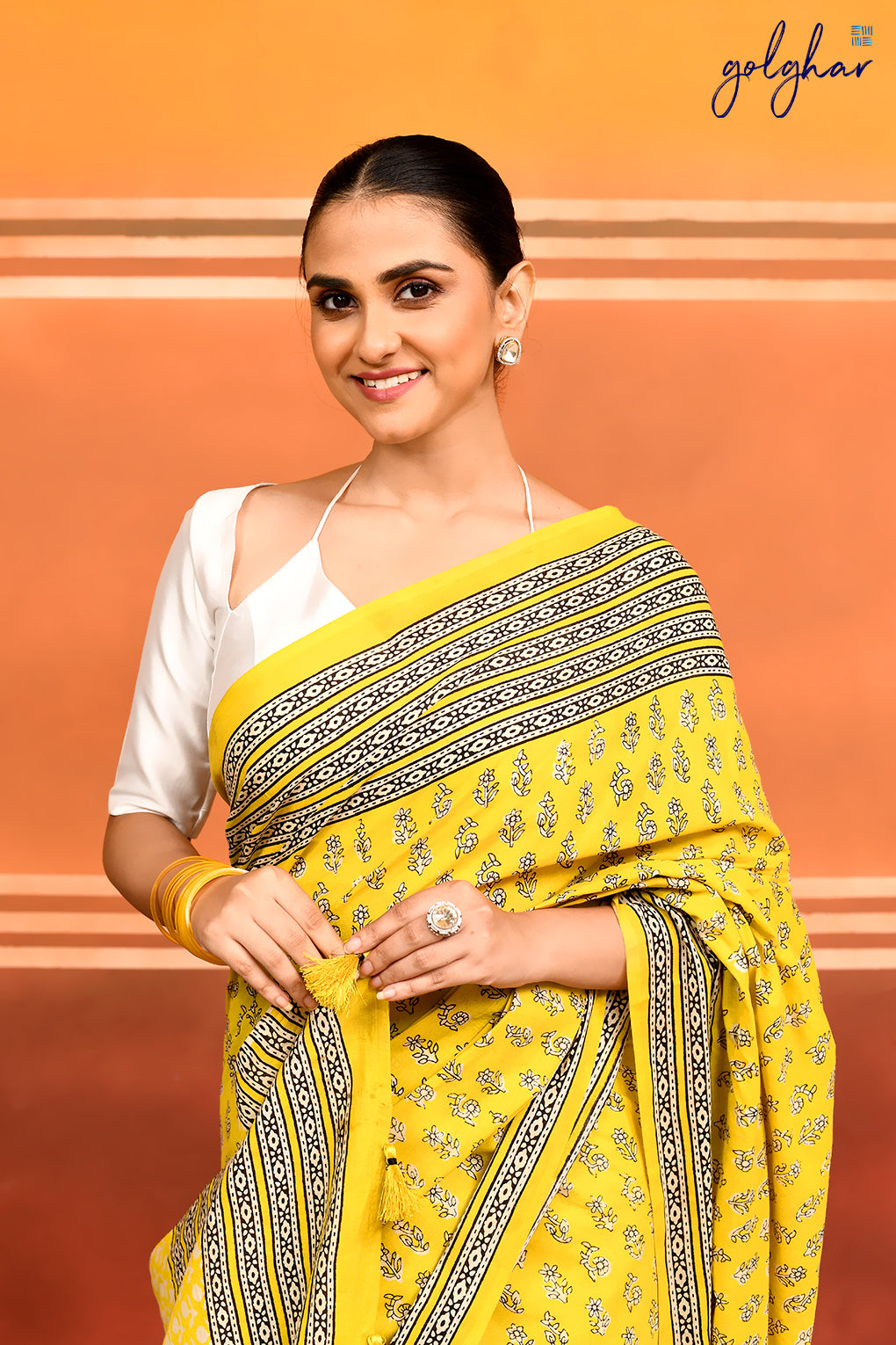 Lemon Zing (Saree)