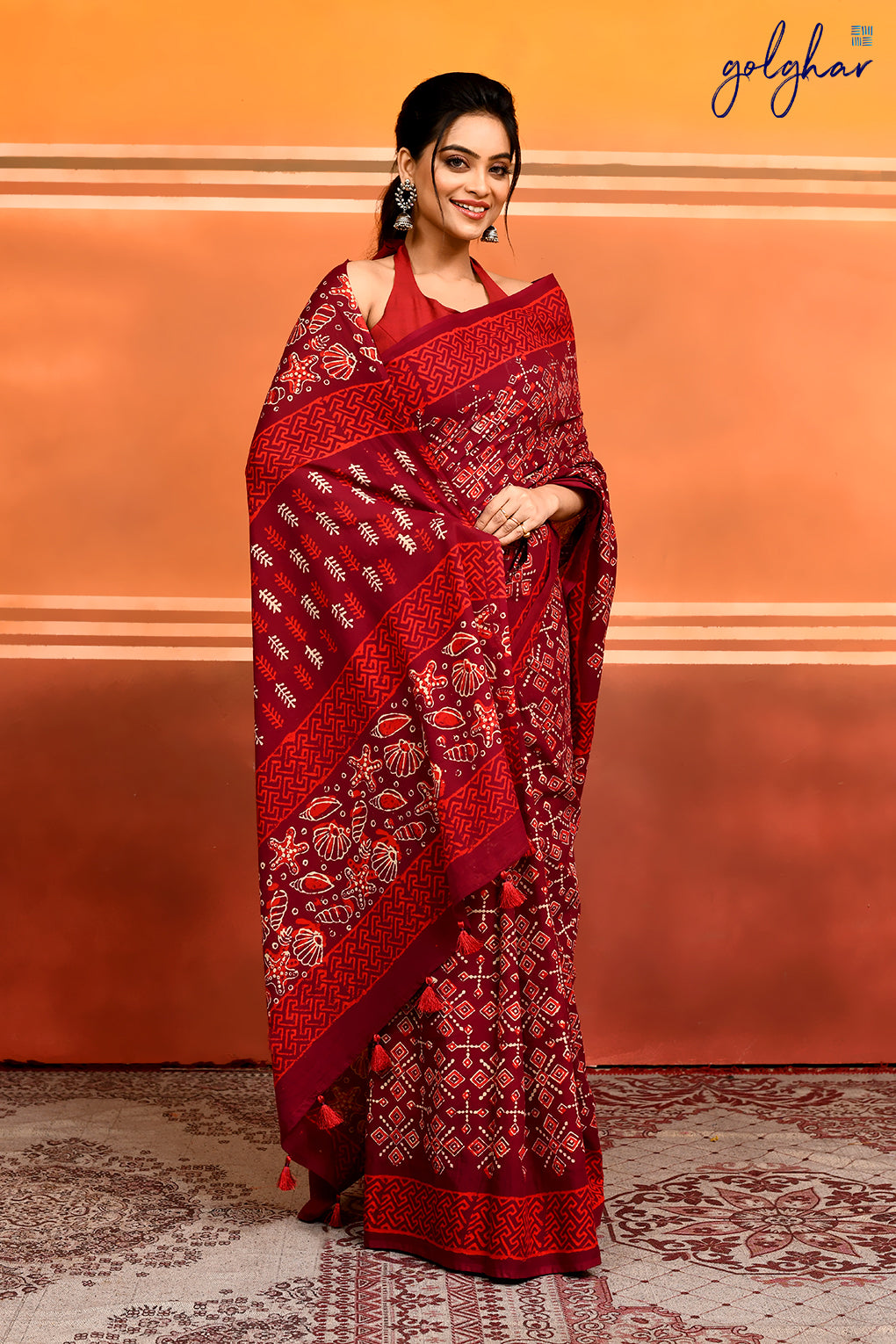 Scarlet Soul (Saree)