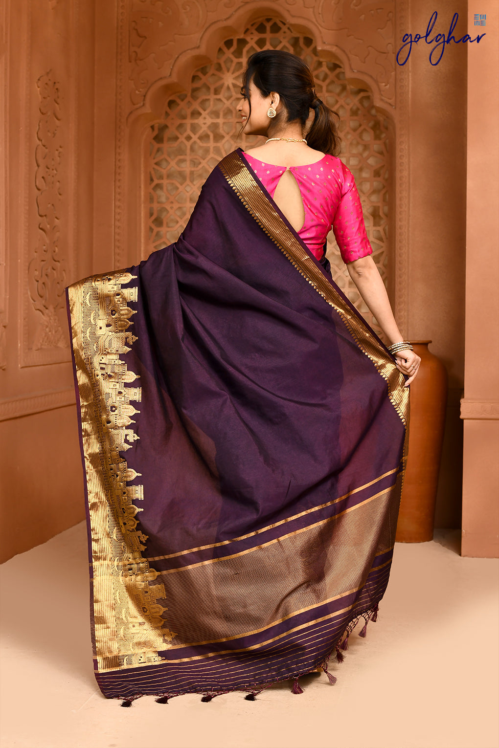 Pink Booti (Blouse)