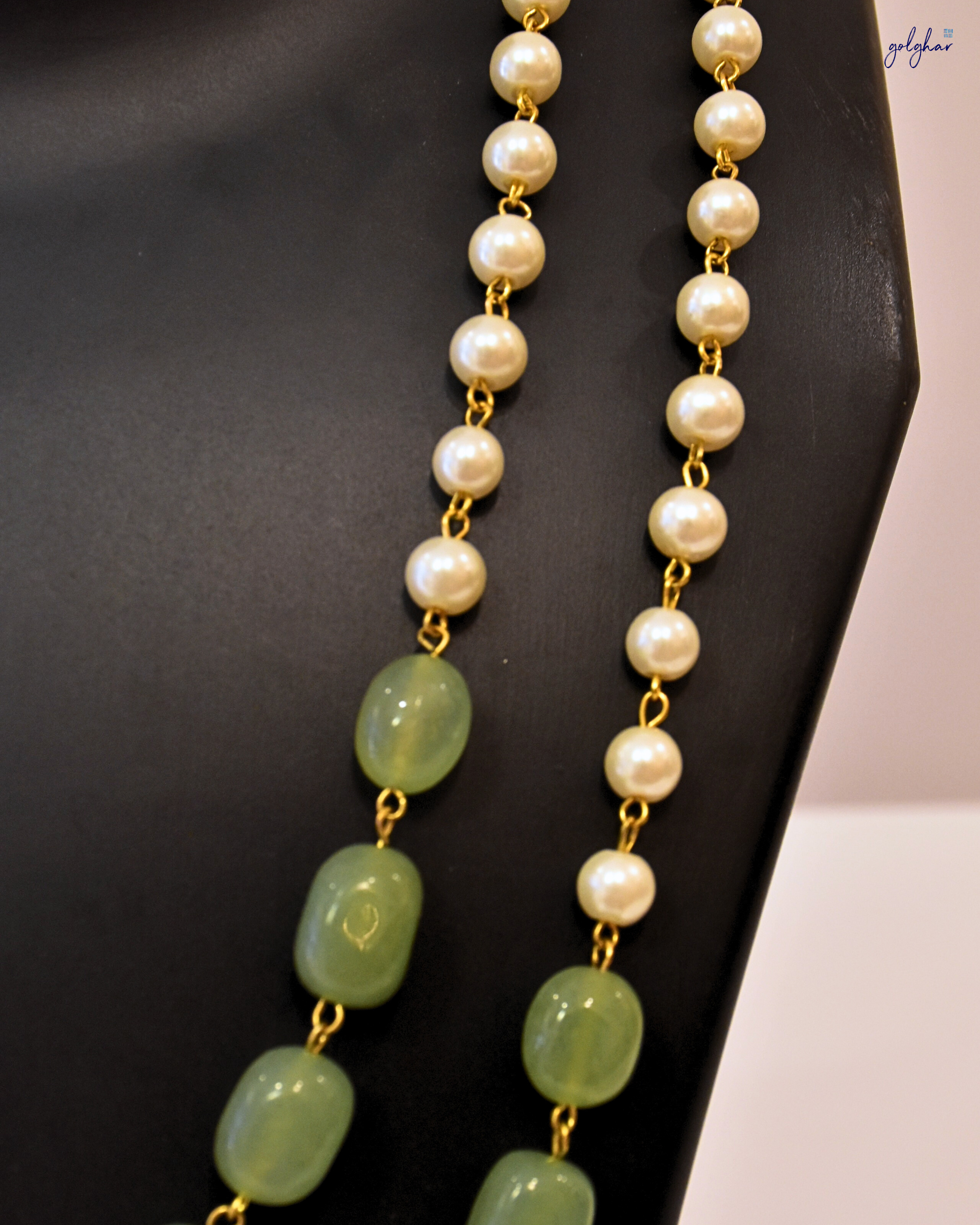Gulraaz Necklace (Fern Green)