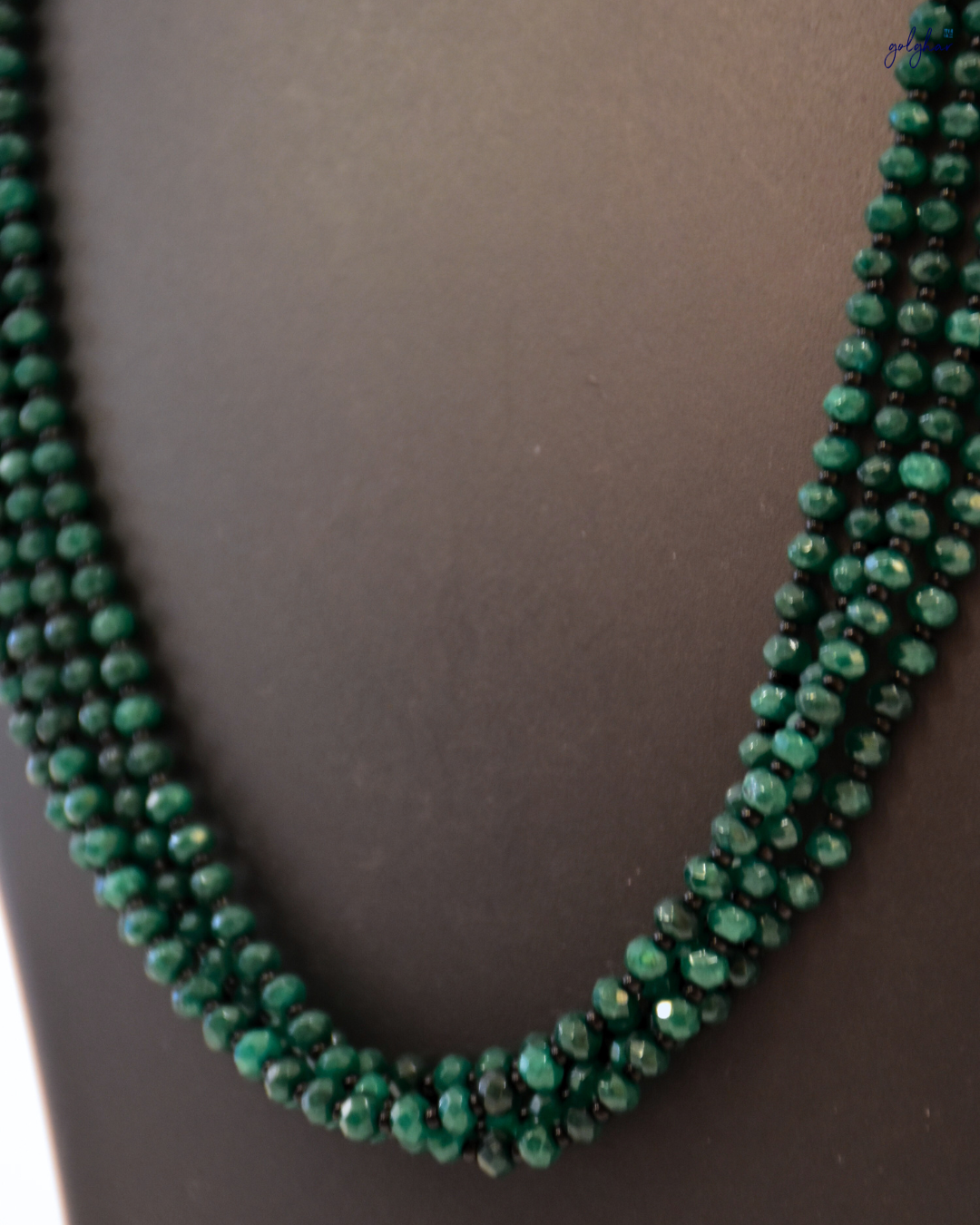 Rasika Necklace (Emerald Green)