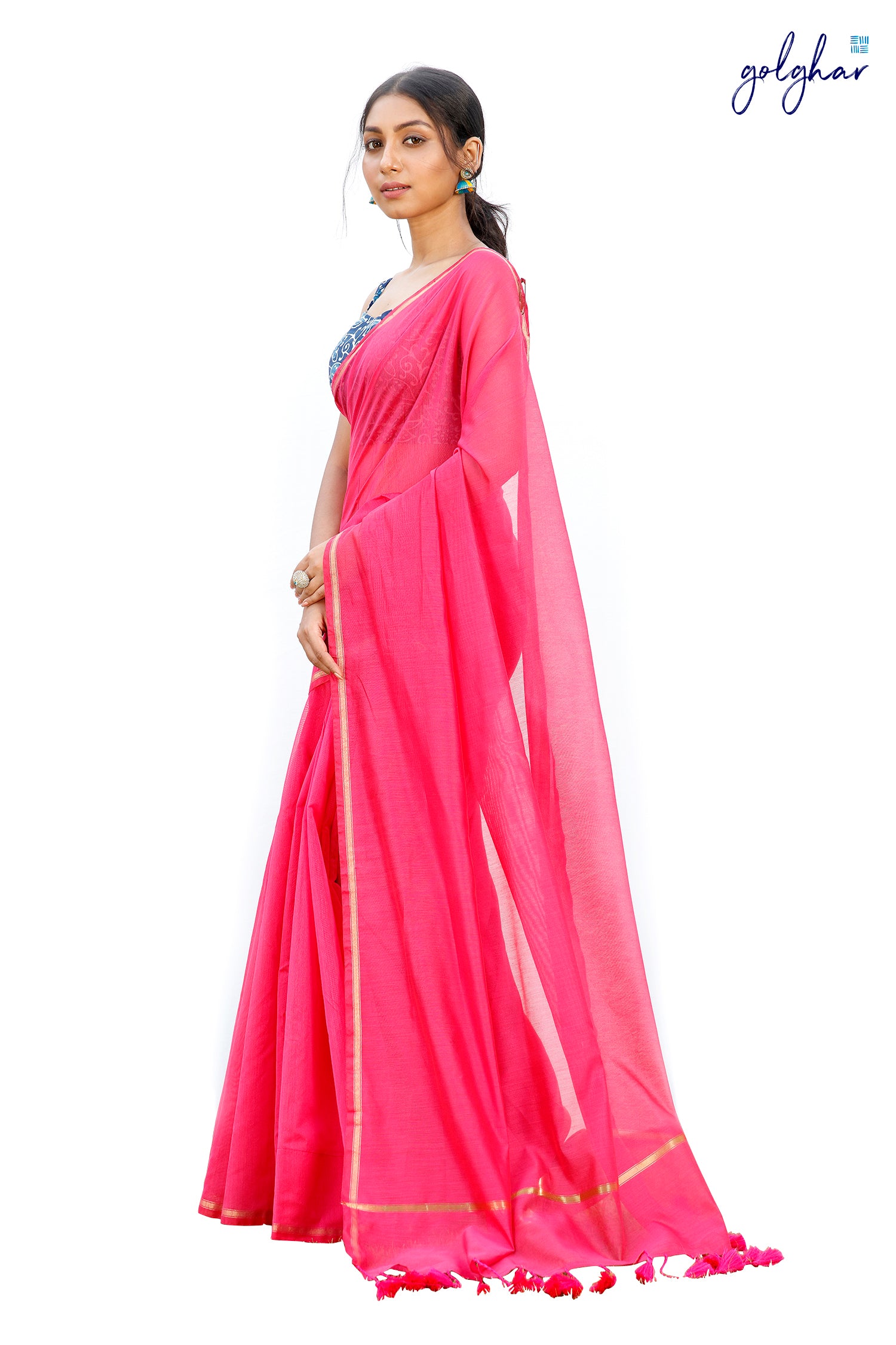 Think Pink (Saree)