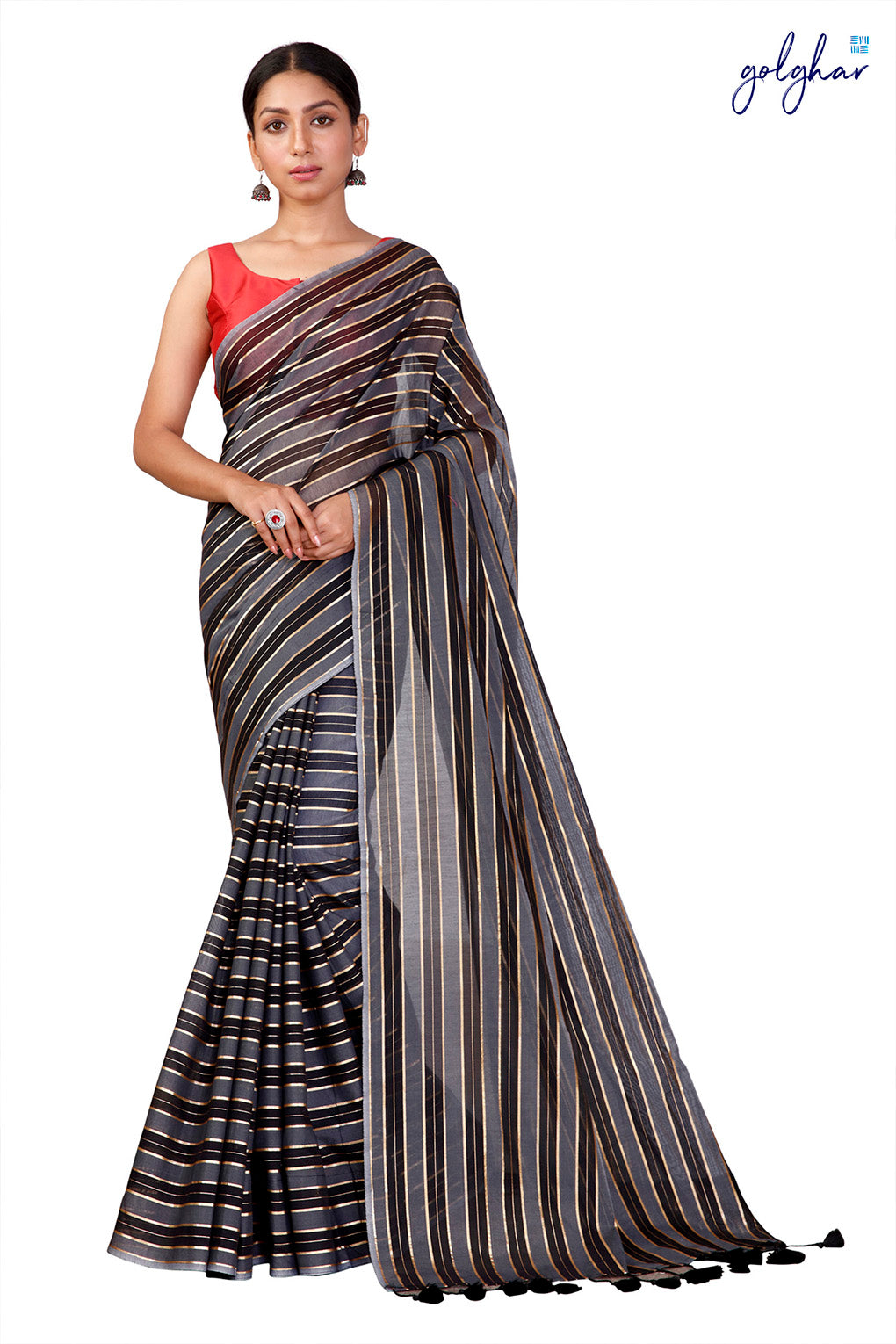 Metallic Sheens (Saree)