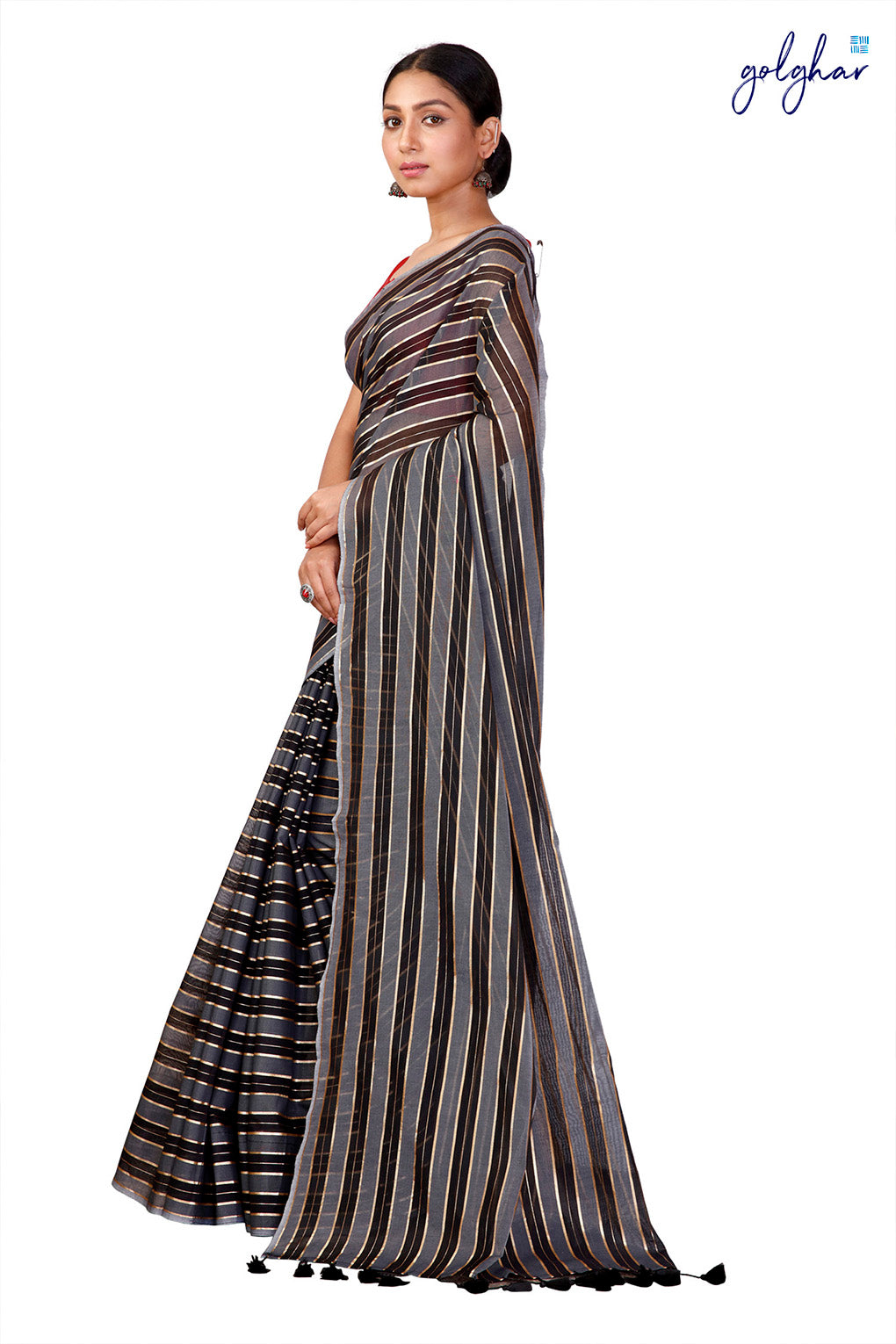 Metallic Sheens (Saree)