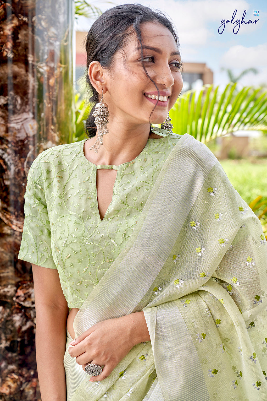 Breezy Fizzy (Saree)