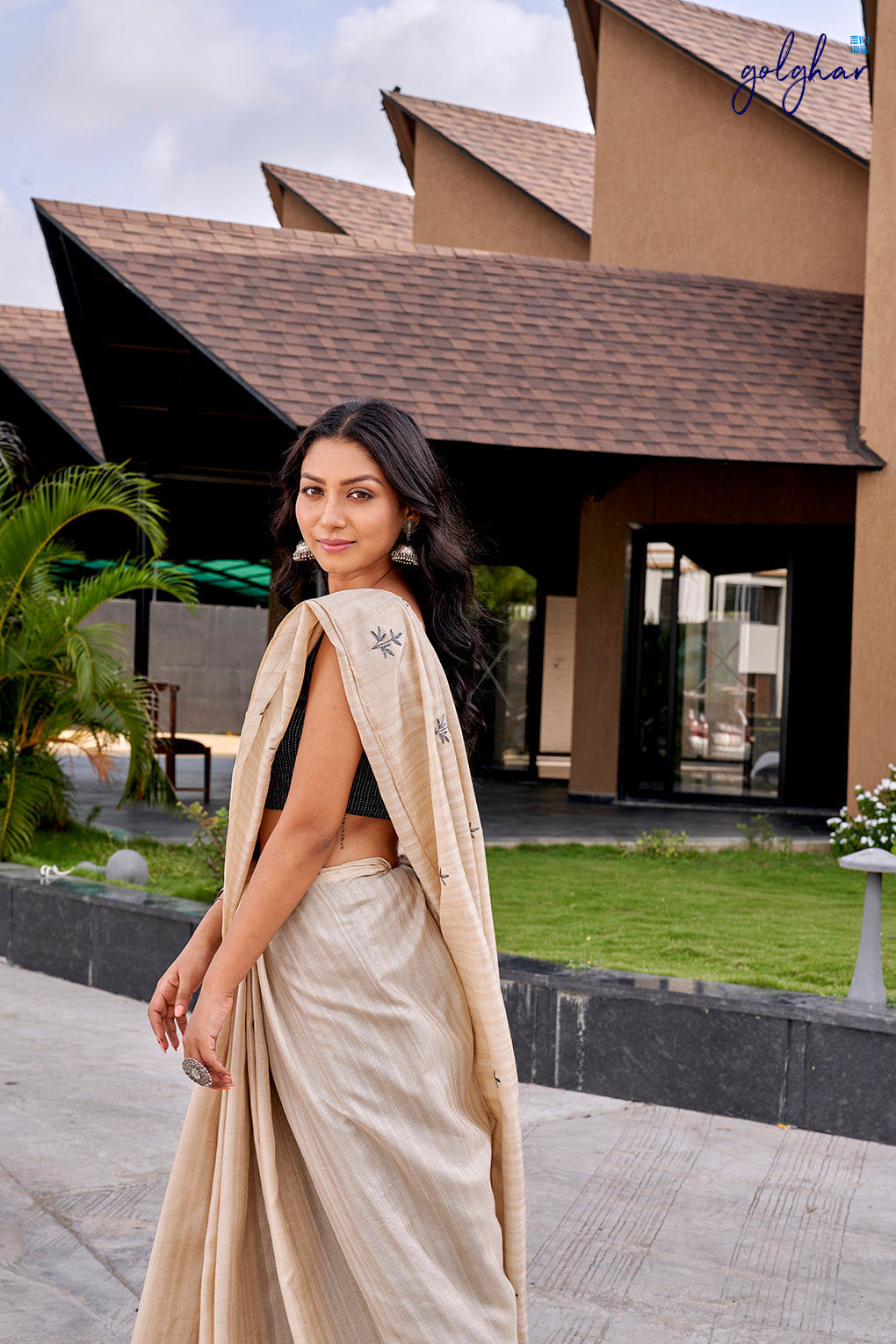 Fluorescence (Saree)