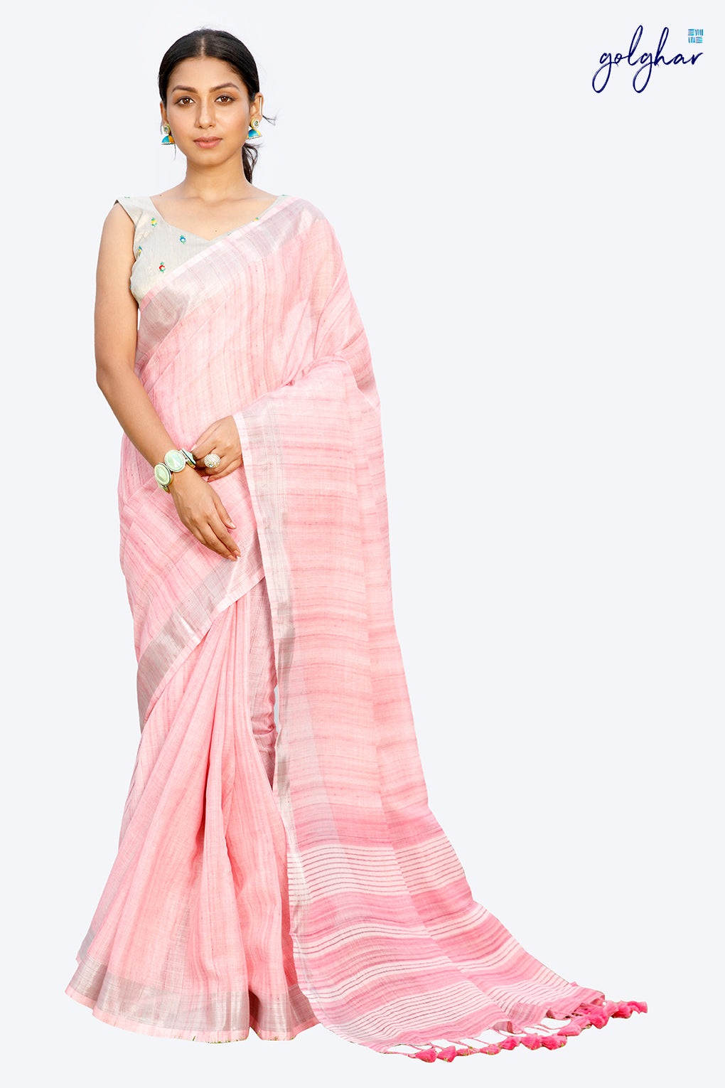 Pink Prom (Saree)