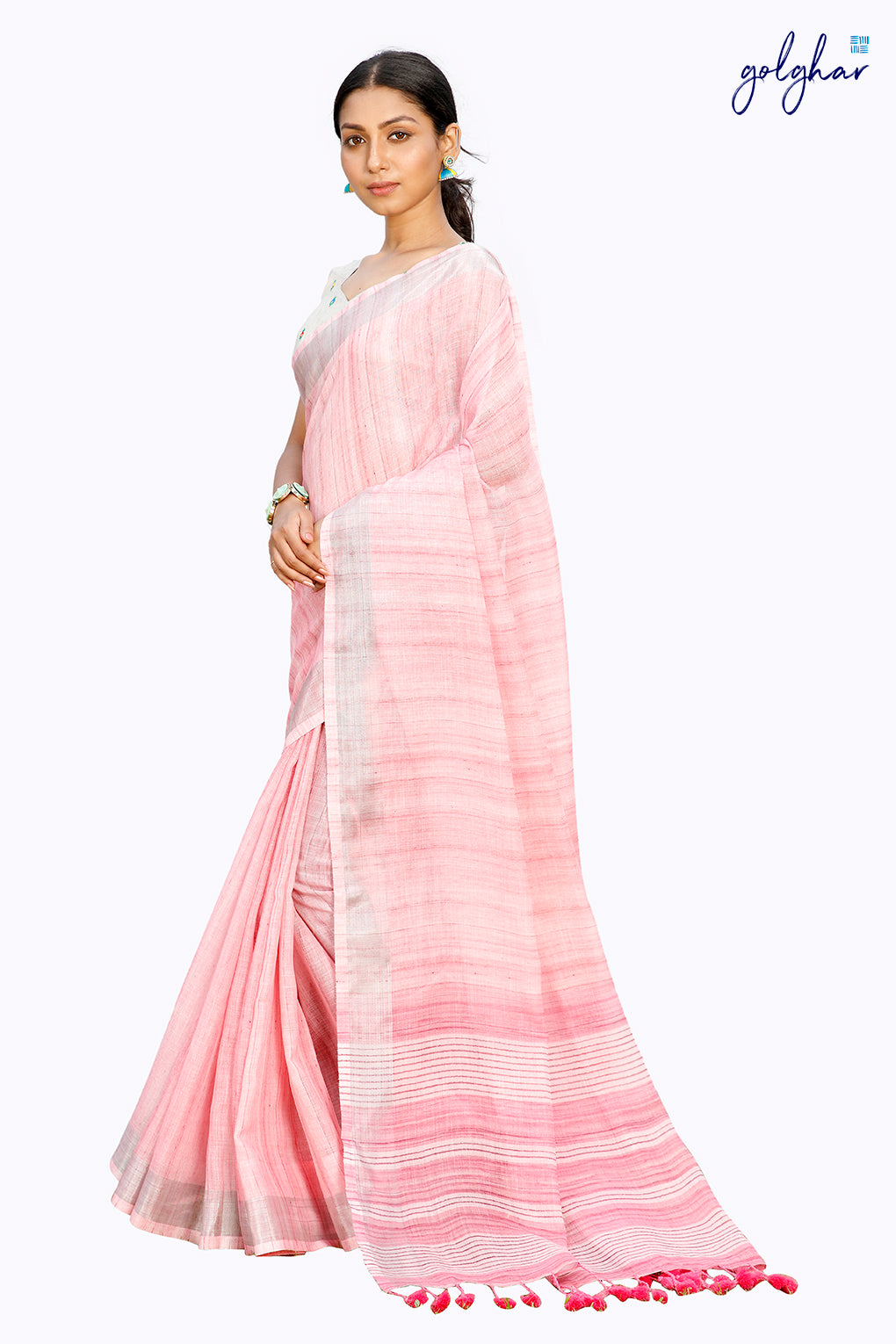 Pink Prom (Saree)