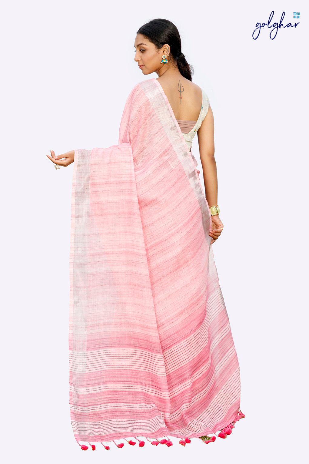 Pink Prom (Saree)