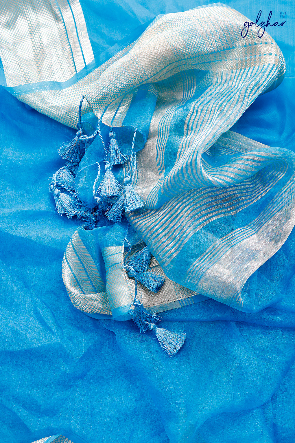 Blue Adieu (Saree)