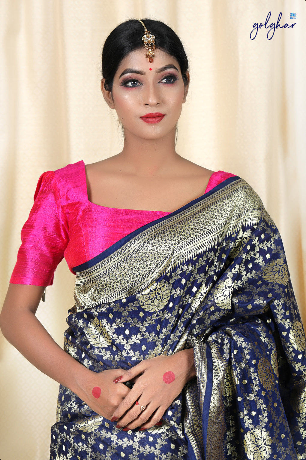 Ultramarine (Saree)