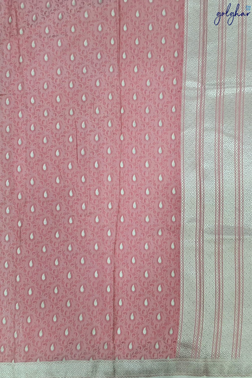 Liva Dusty Rose Handloom Banarasi Saree