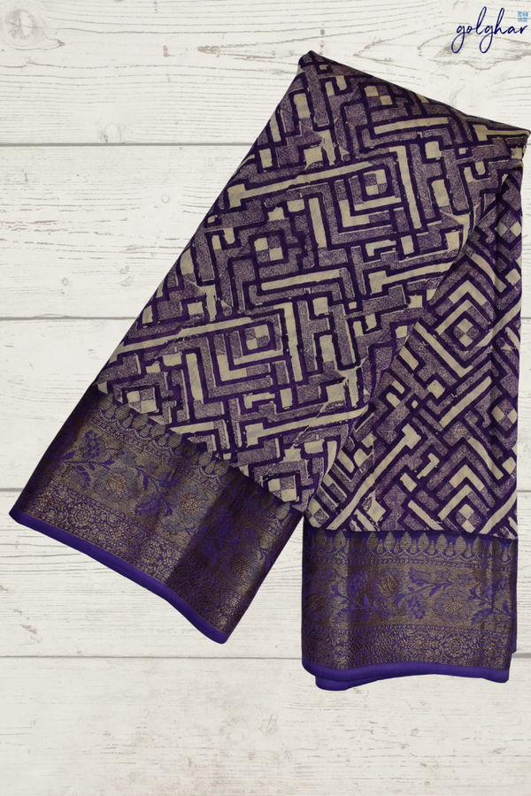 Plum Charm (Saree)