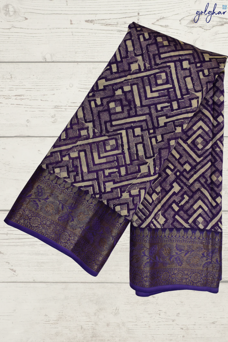Plum Charm (Saree)