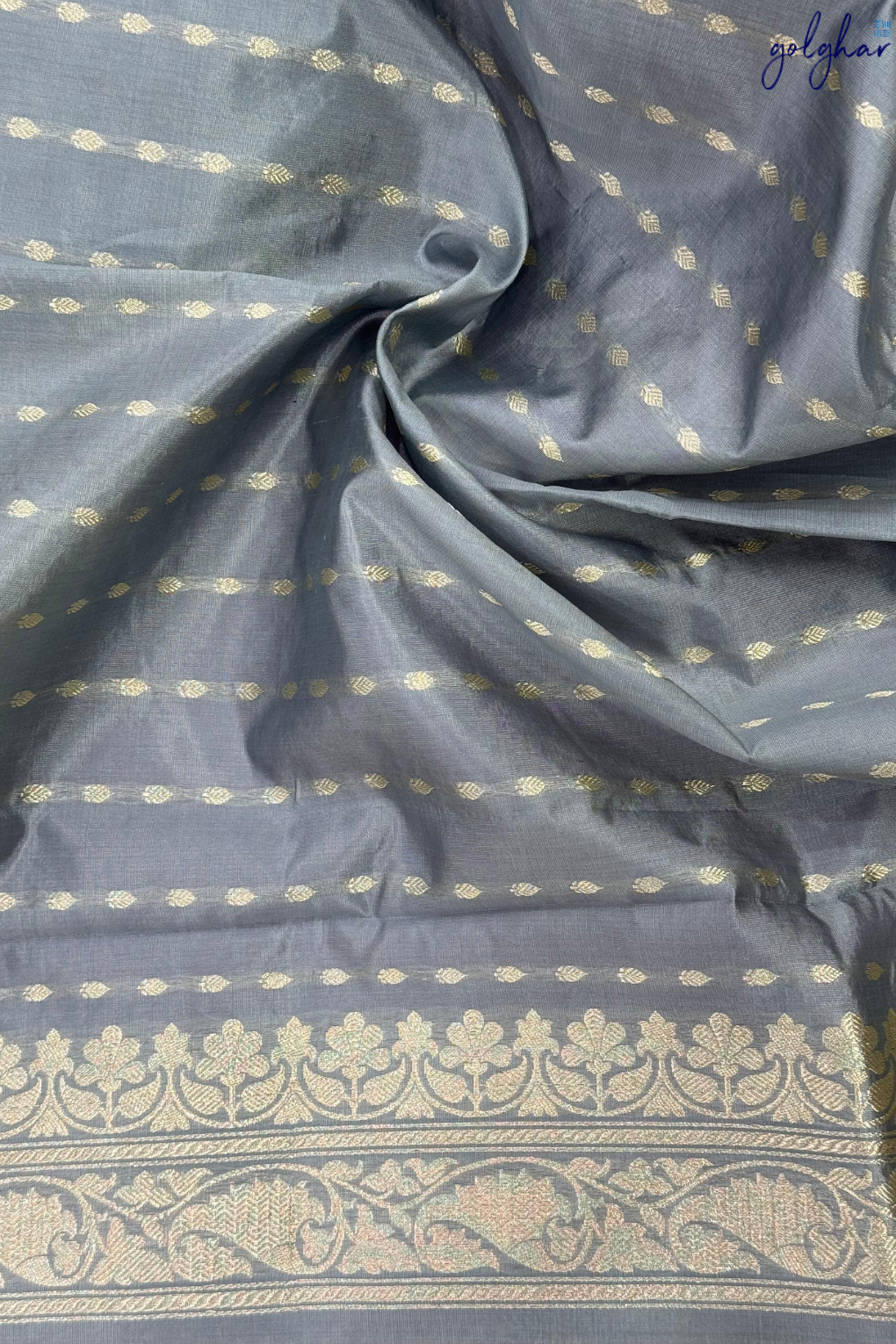 Katan Silk Lavender Handloom Banarasi Saree