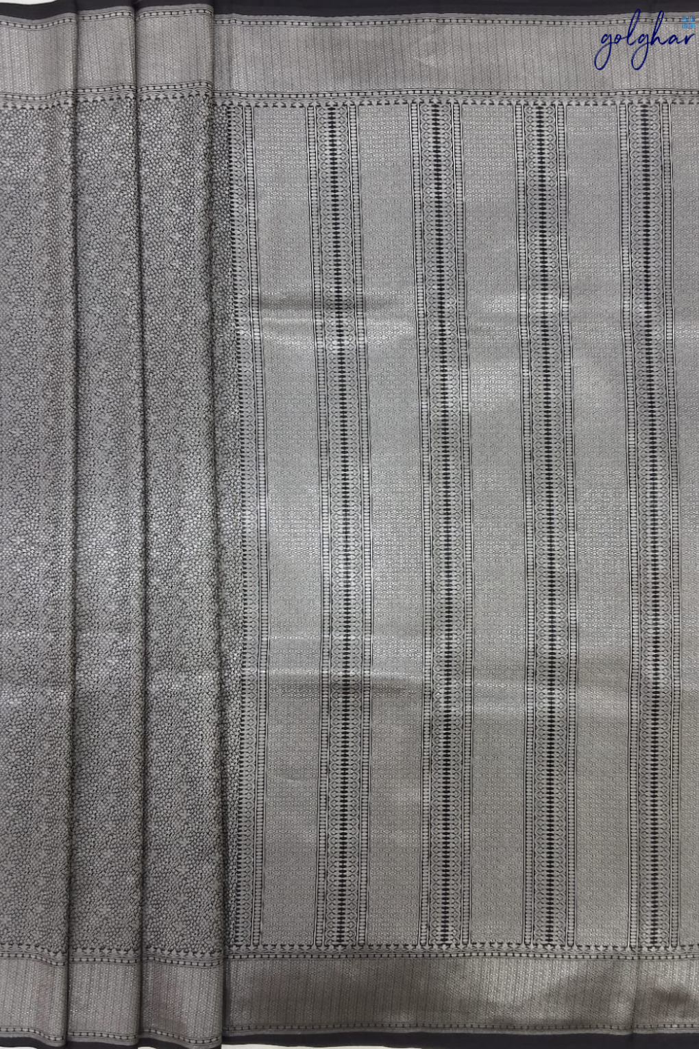 Liva Black Handloom Banarasi Saree