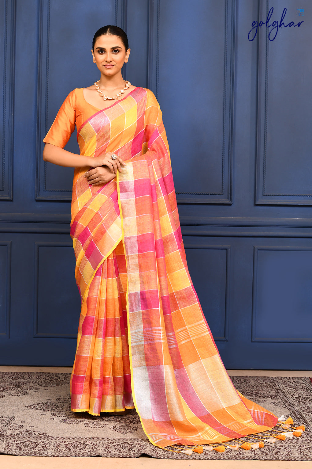 Candy Grid (Saree)