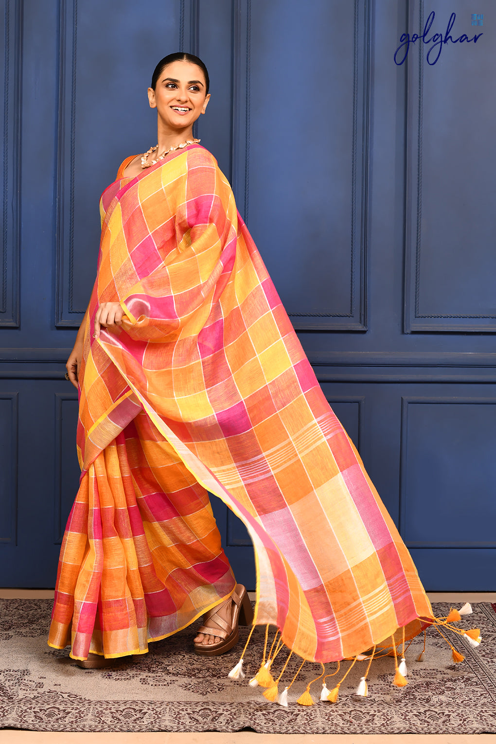Candy Grid (Saree)