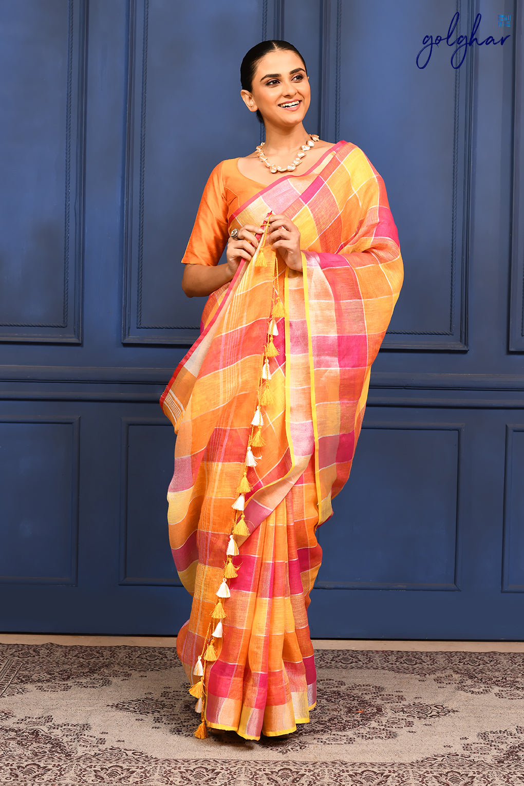 Candy Grid (Saree)