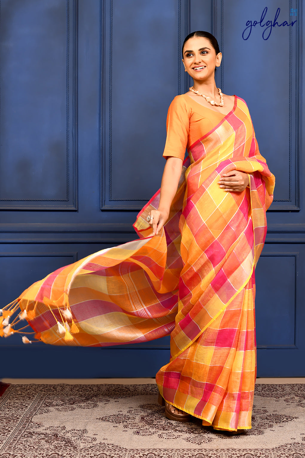 Candy Grid (Saree)