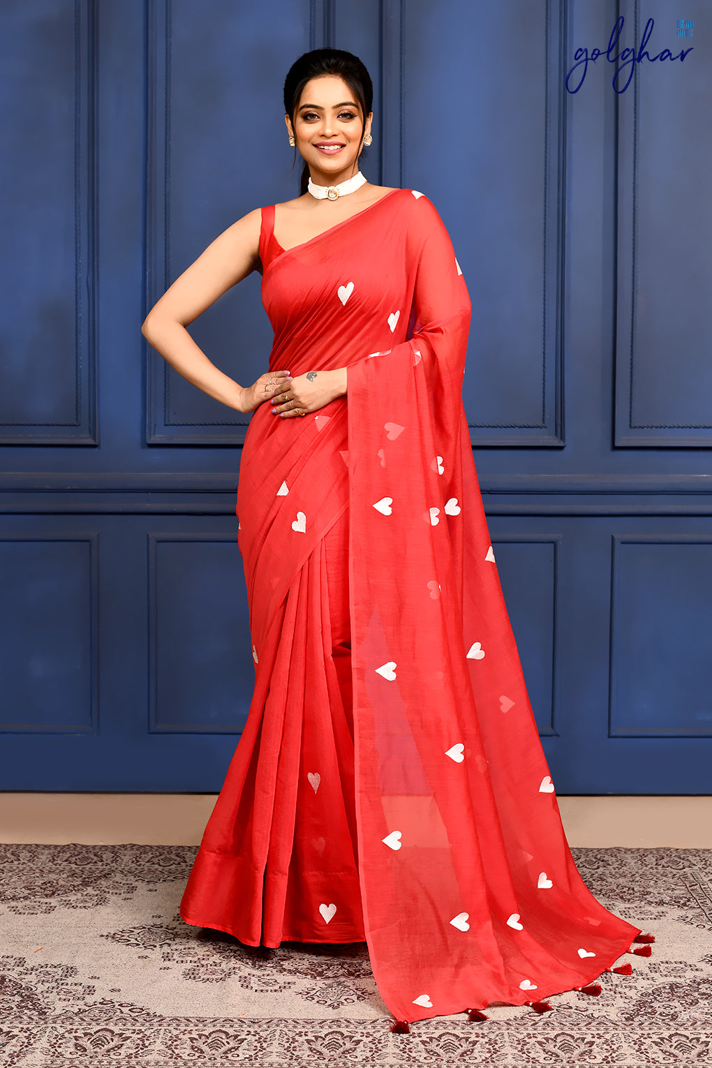 I Heart U (Saree)