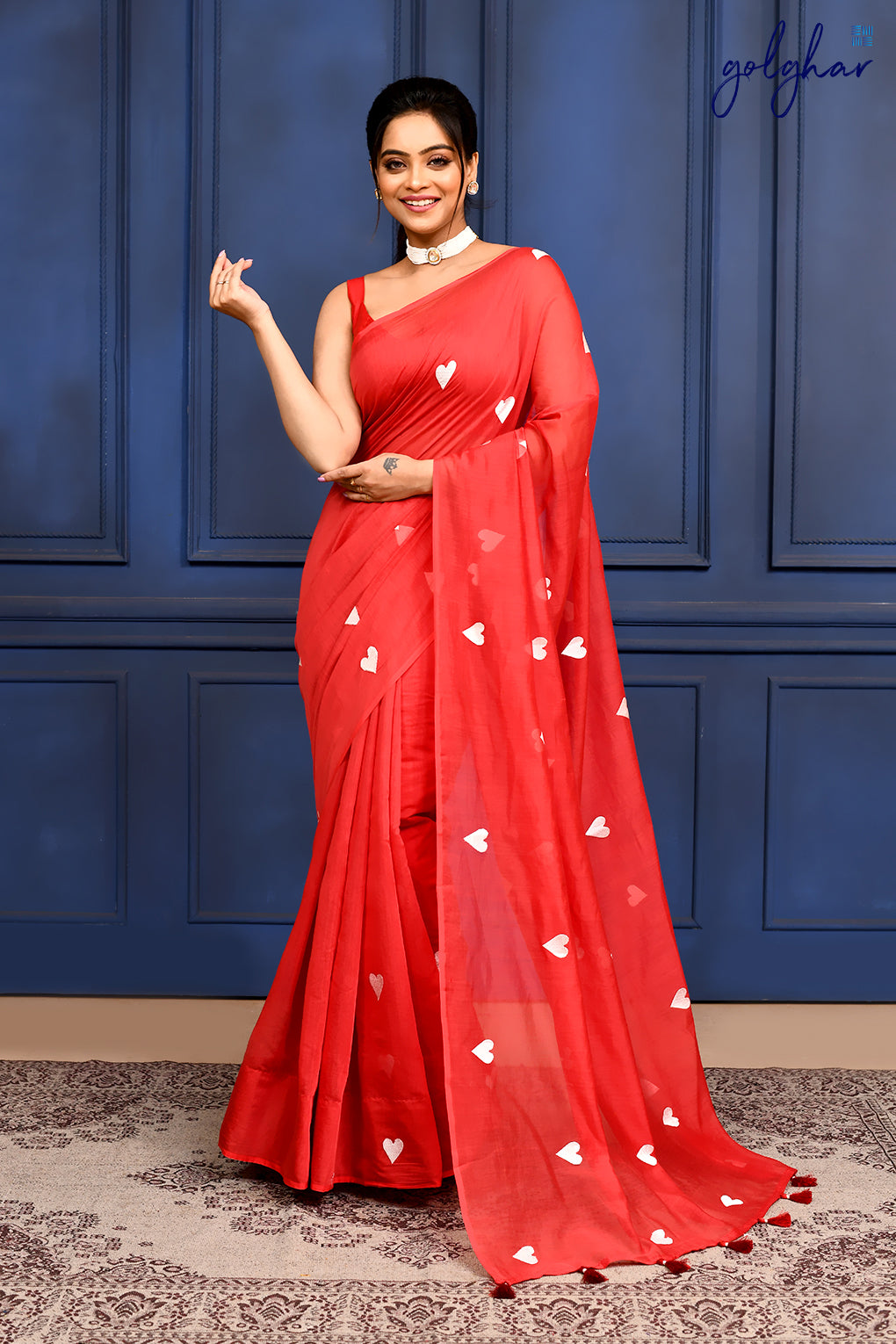 I Heart U (Saree)