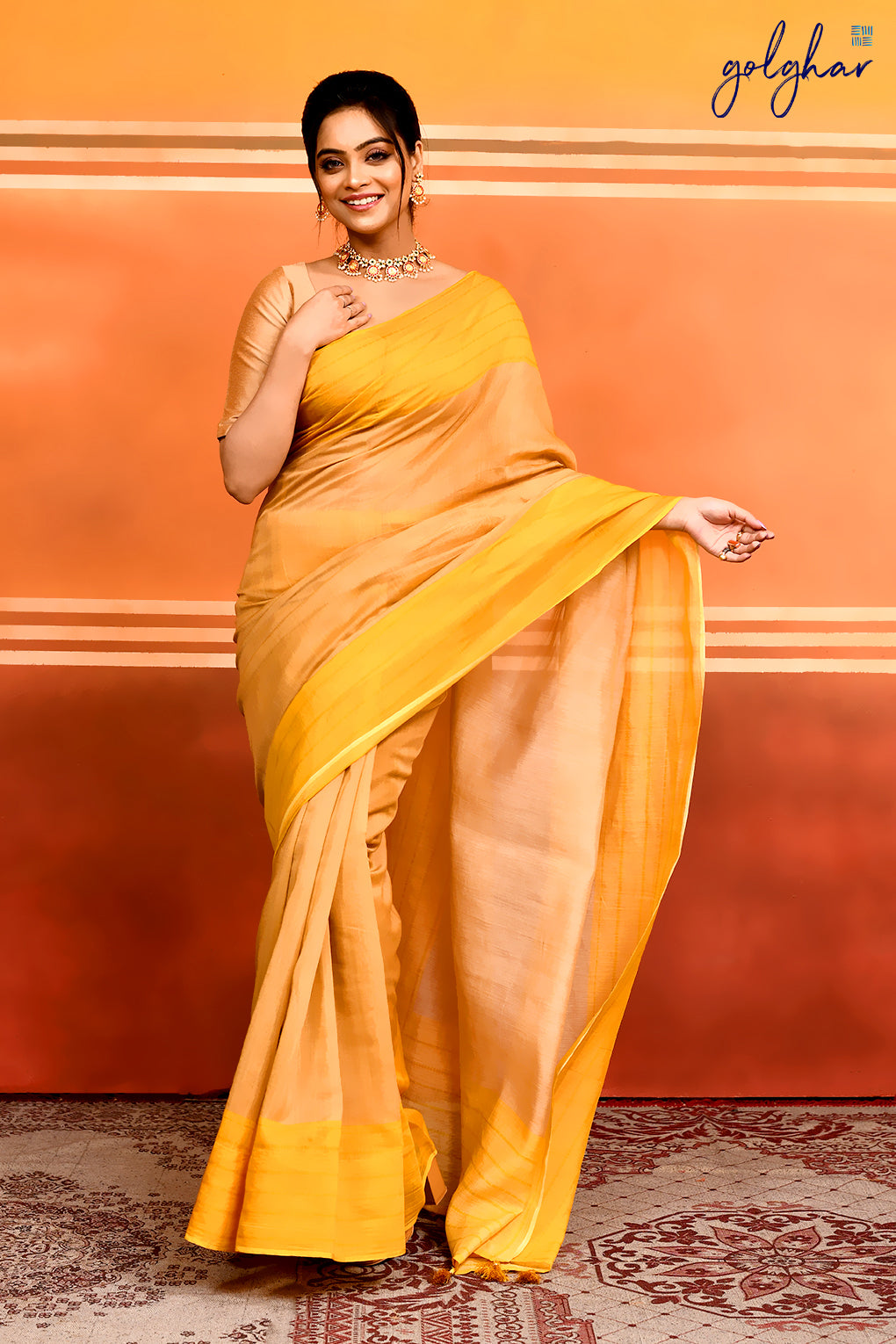 Golden Hour (Saree)