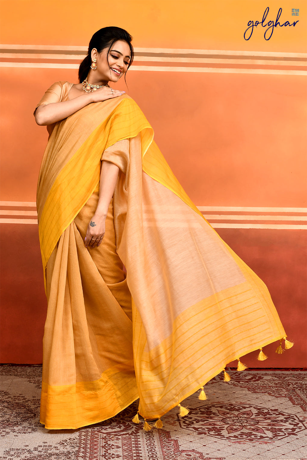 Golden Hour (Saree)