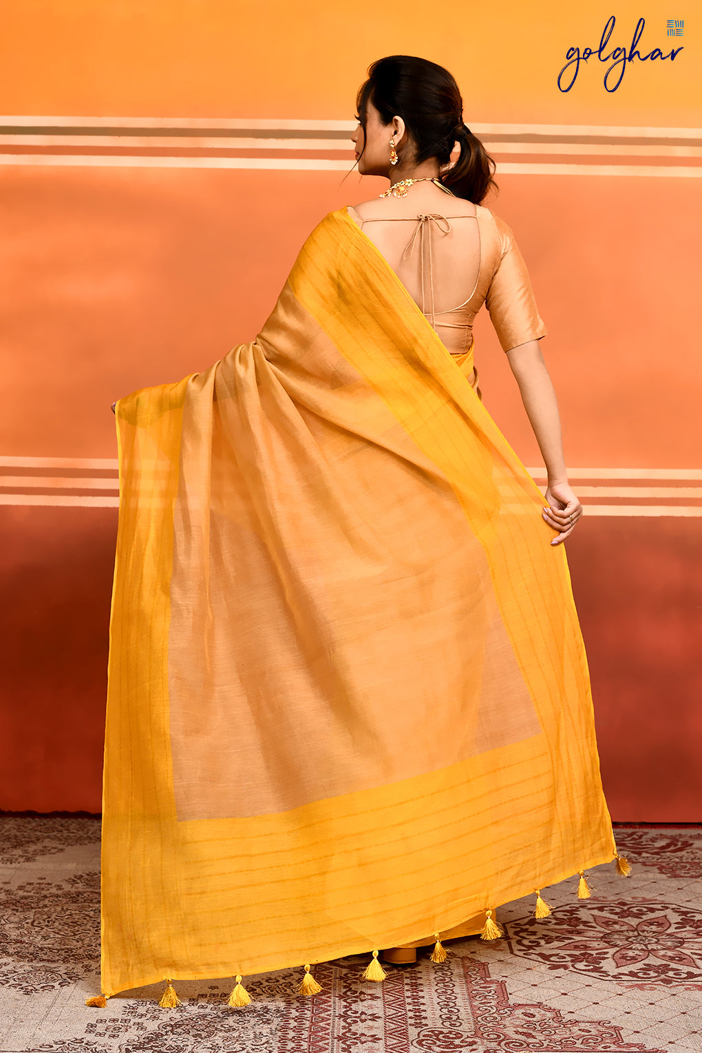 Golden Hour (Saree)