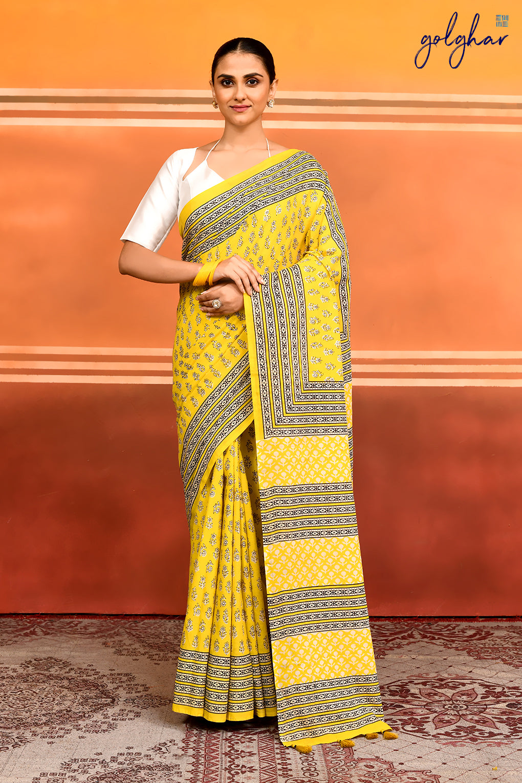 Lemon Zing (Saree)