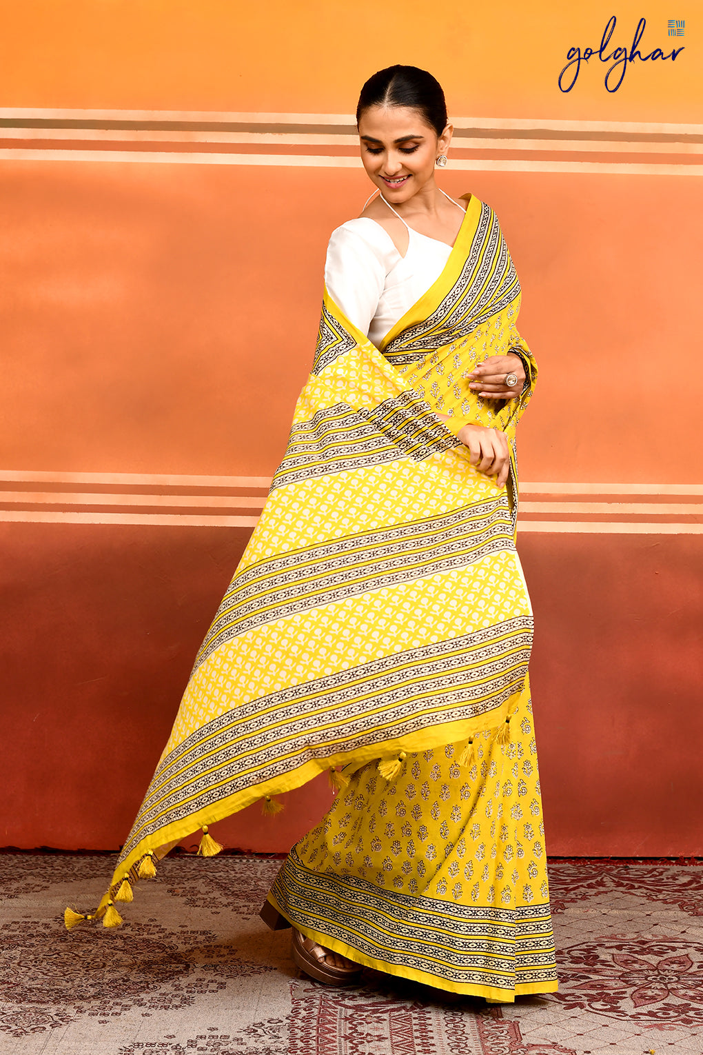 Lemon Zing (Saree)