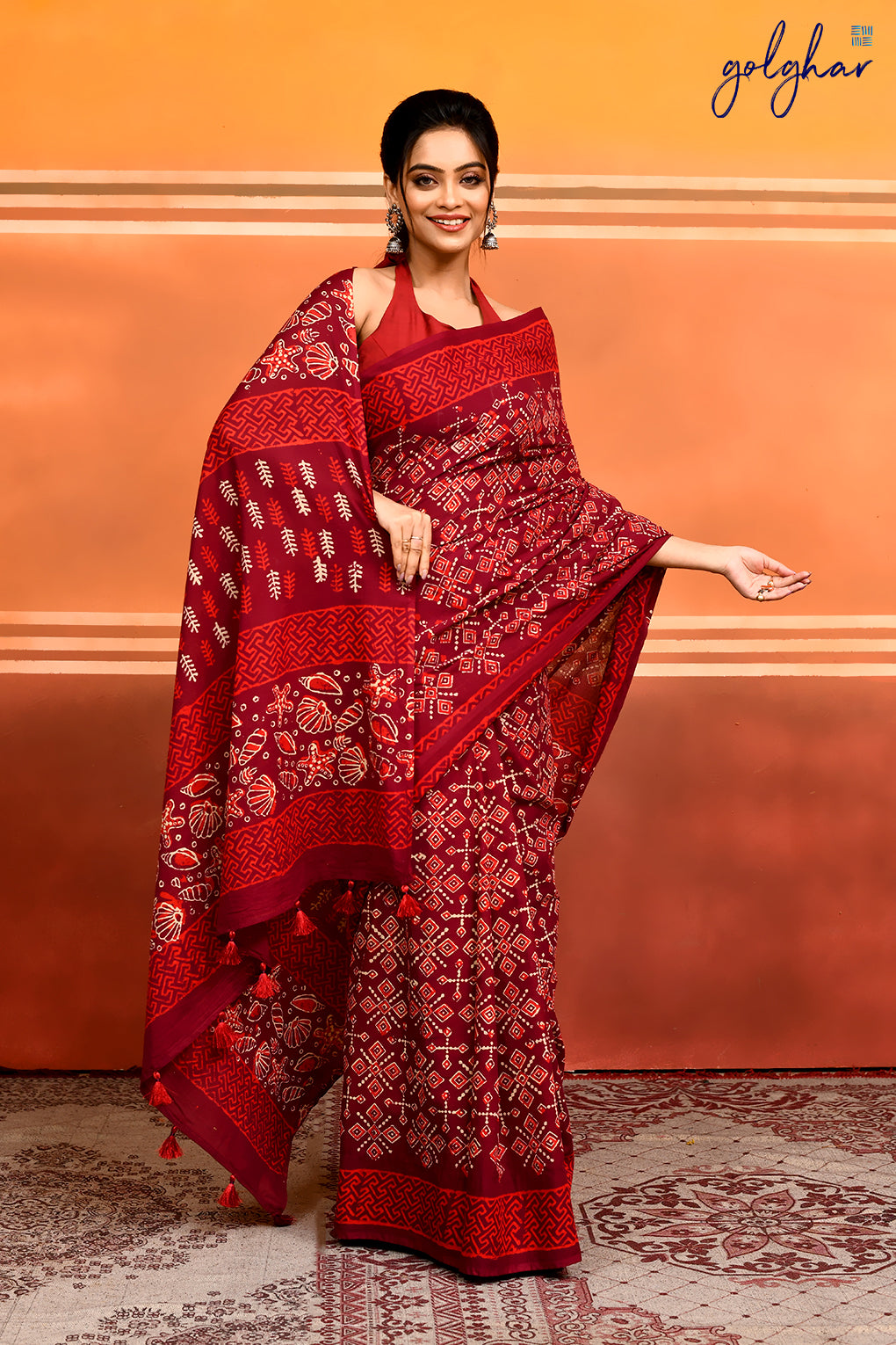 Scarlet Soul (Saree)