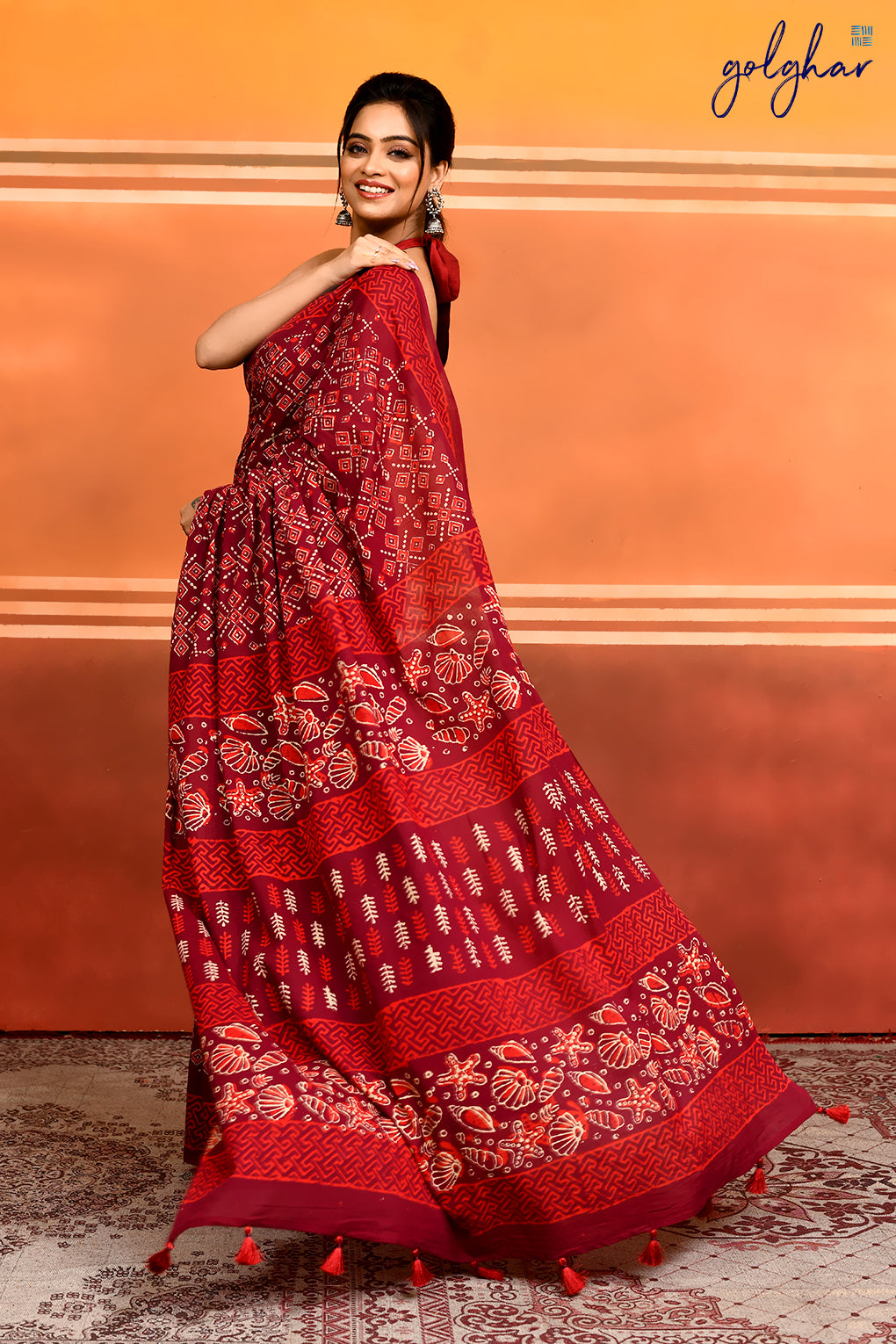 Scarlet Soul (Saree)