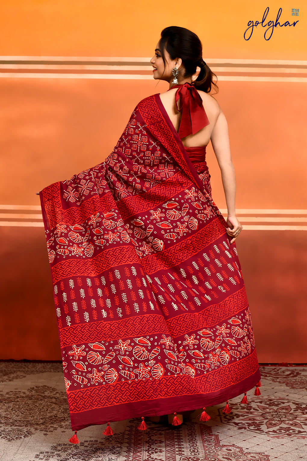 Scarlet Soul (Saree)