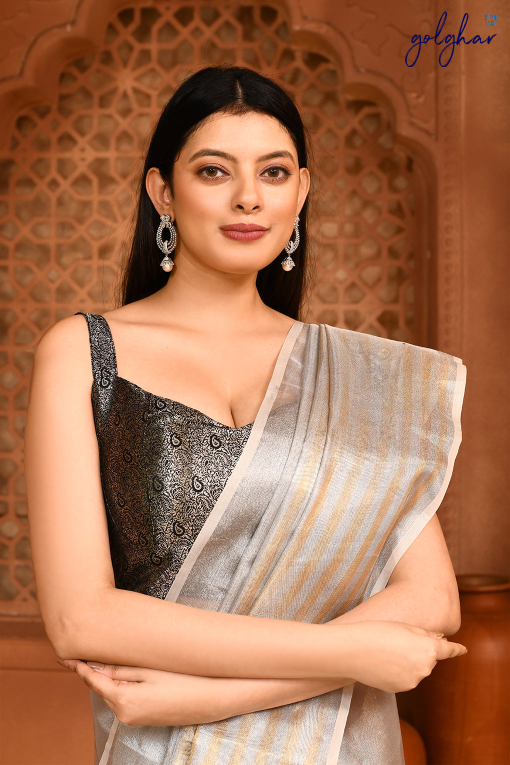 Silver Linings (Saree)