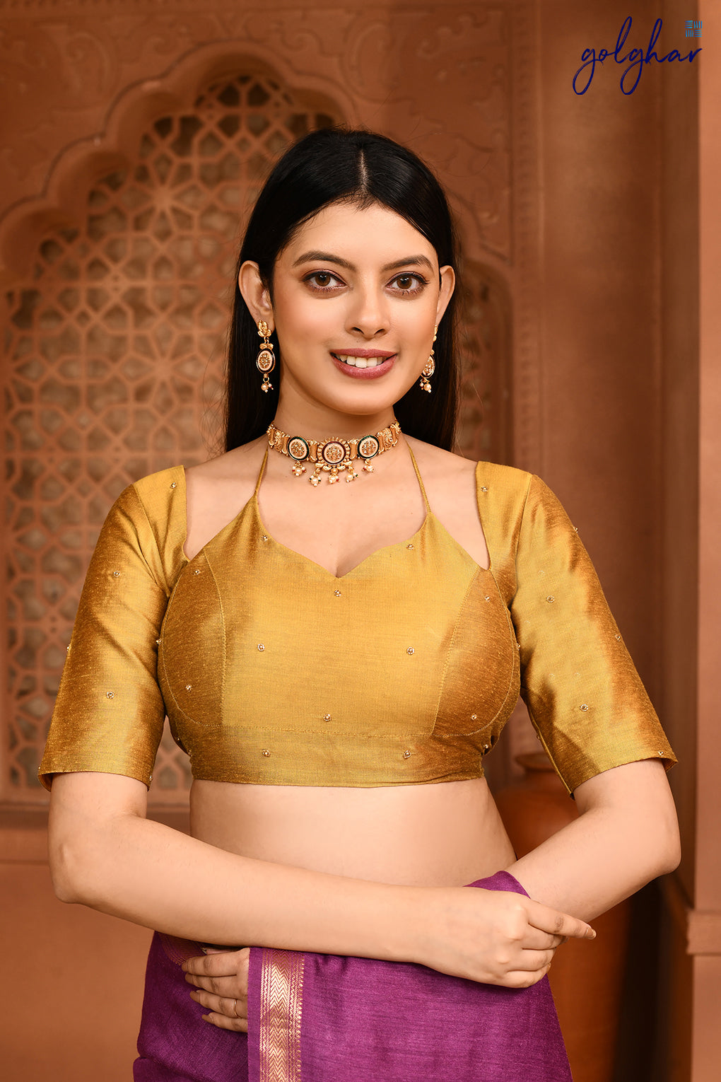 Mustard Daana (Blouse)