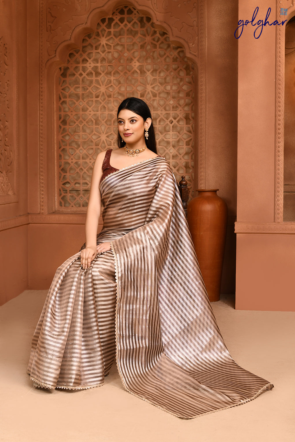Lion's Roar (Saree)