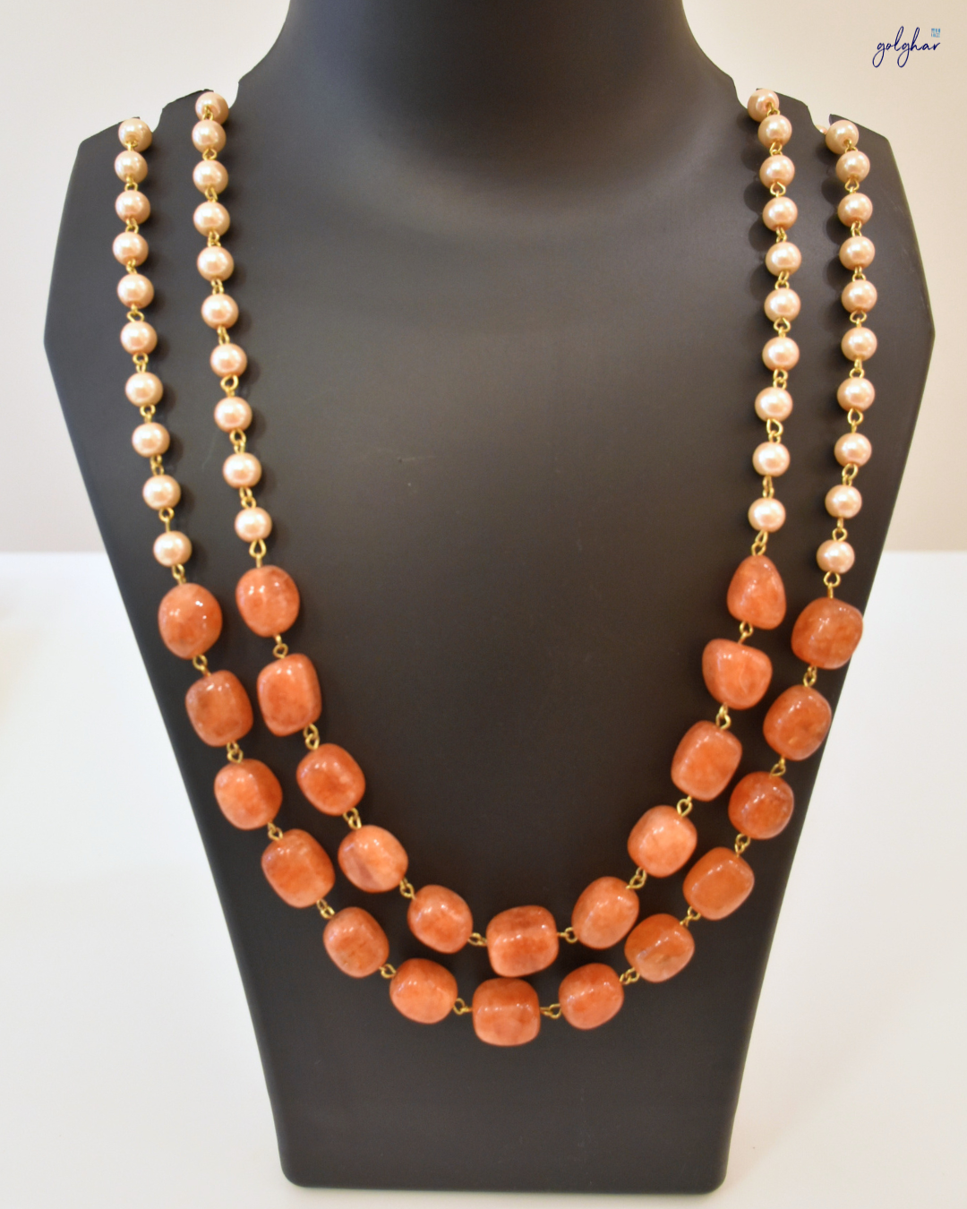Gulraaz Necklace (Coral)
