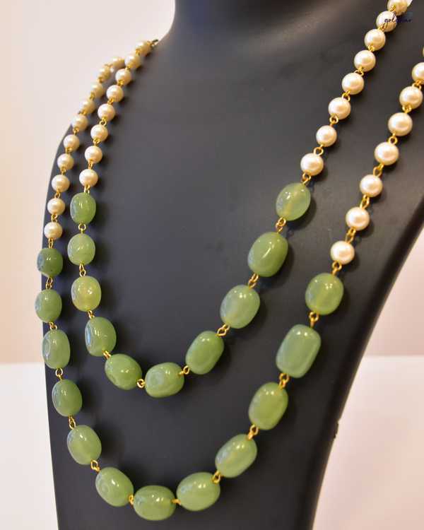 Gulraaz Necklace (Fern Green)