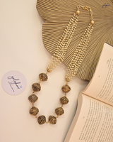 Swarn Saaz Necklace (Antique Gold)