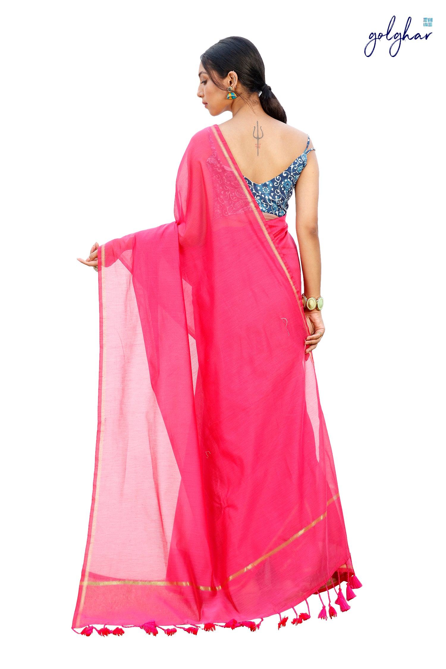 Think Pink (Saree)