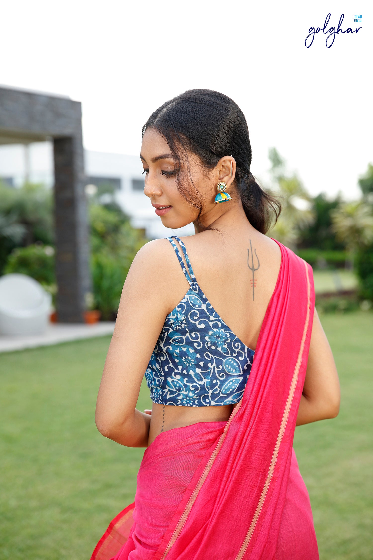 Think Pink (Saree)