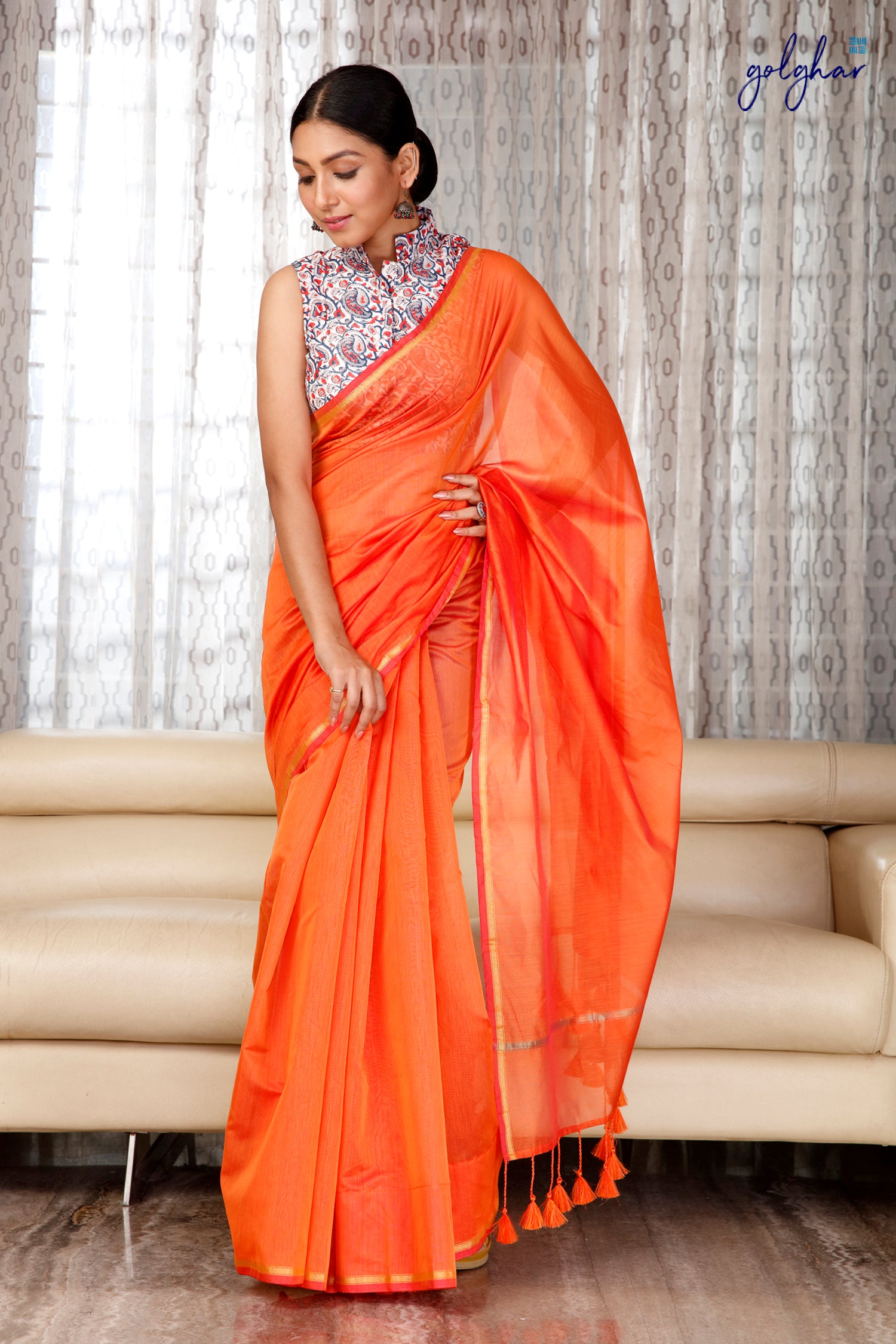 Sunrise to Sunset (Saree)