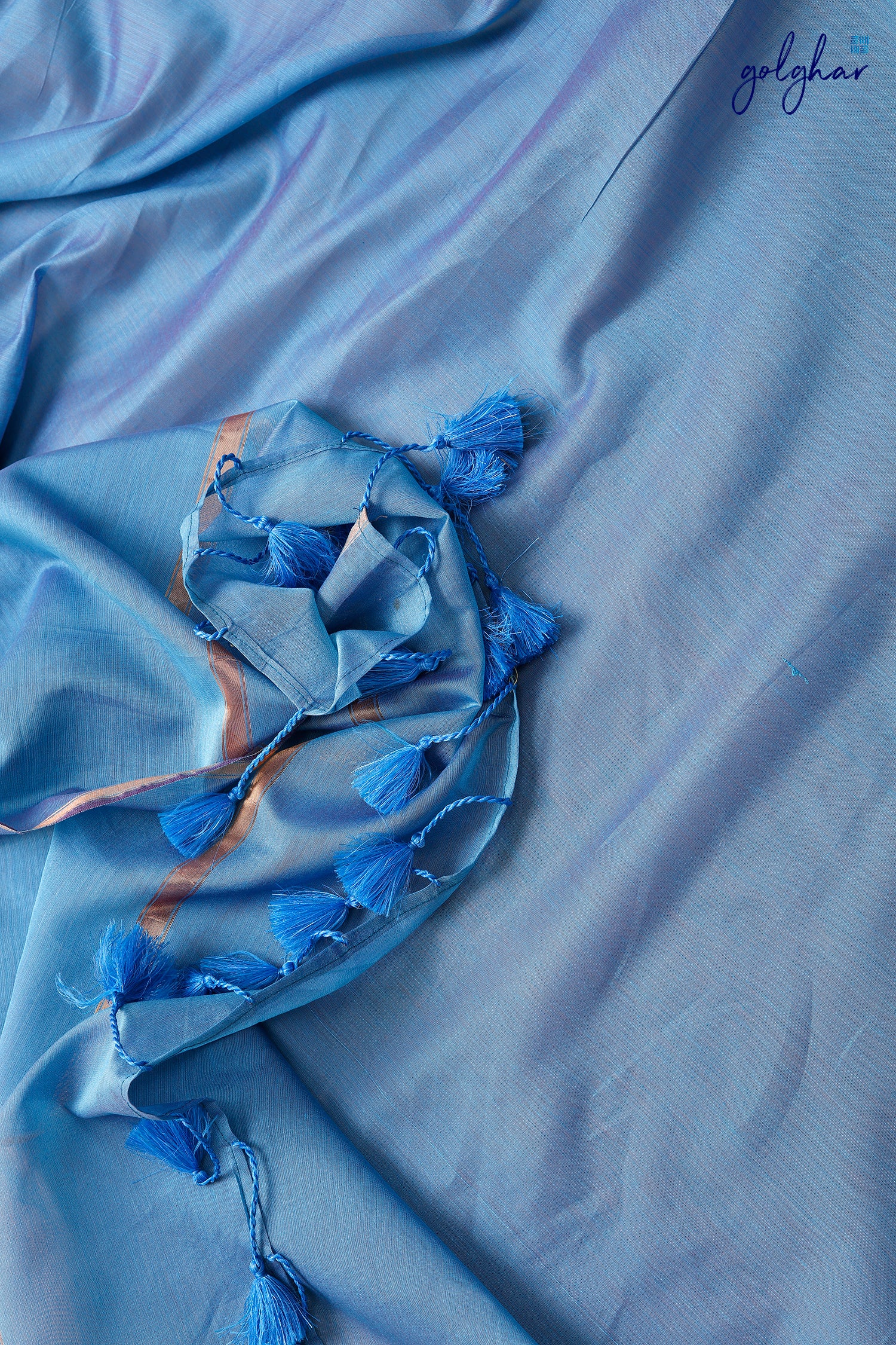 Bleu de France (Saree)